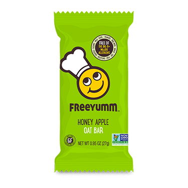 FreeYumm Honey Apple Oat Bars
